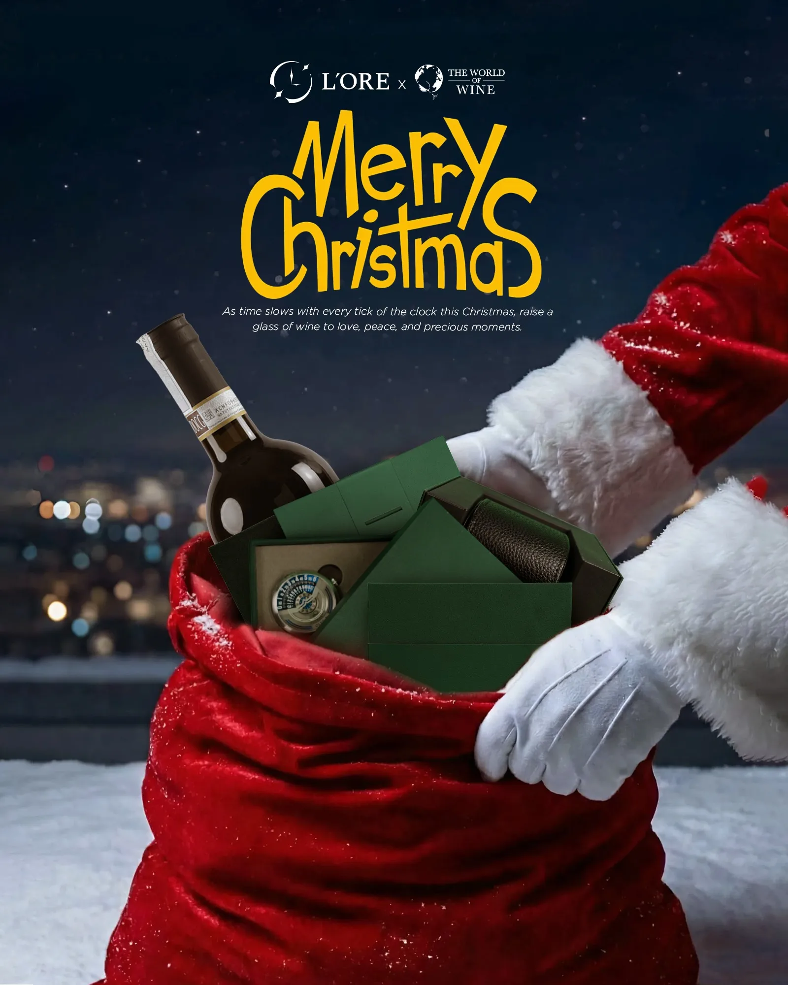 L'ORE x The World of Wine - Merry Christmas