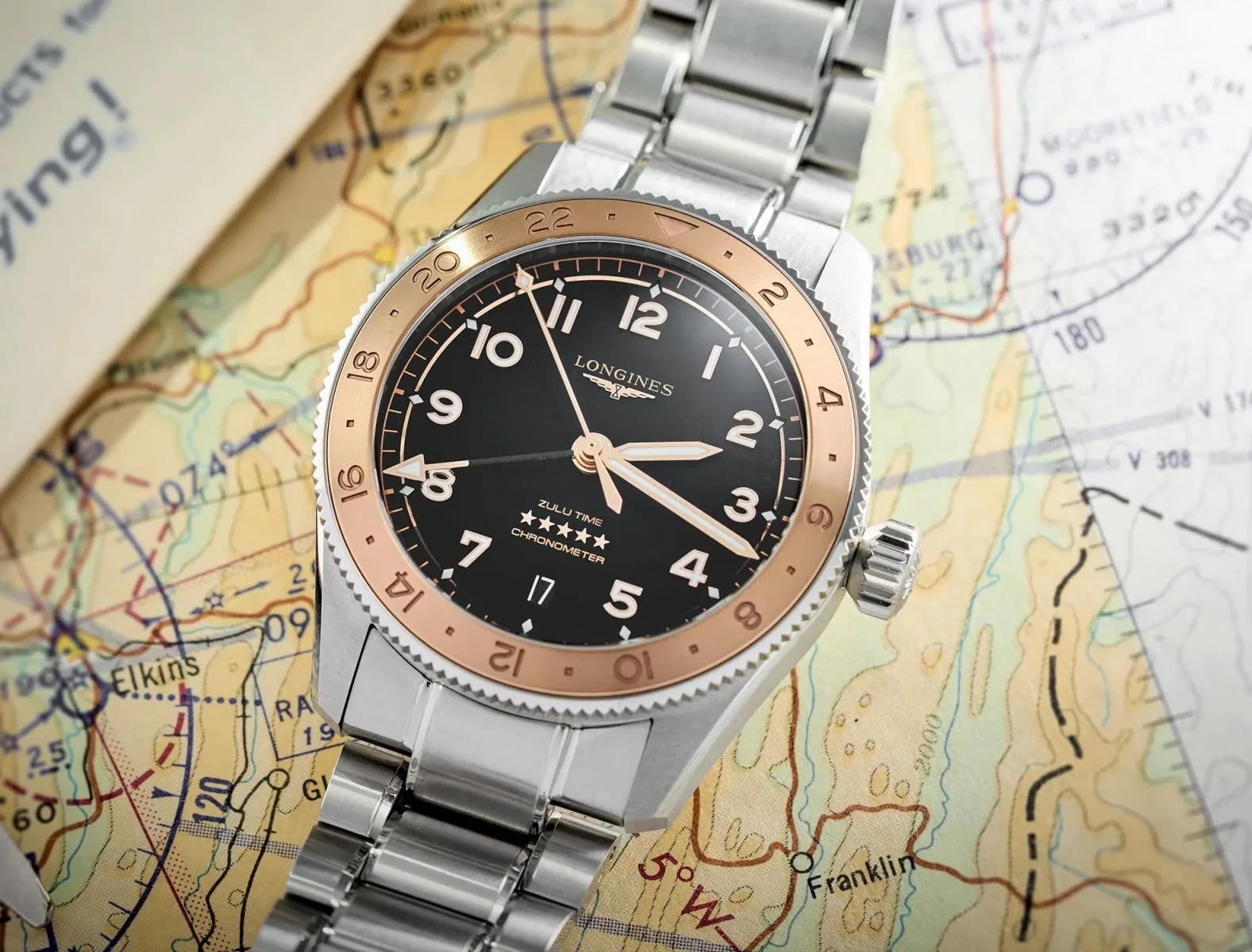 Đồng hồ Longines Spirit Zulu Time 1925 – Kỷ niệm 100 năm di sản đa múi giờ