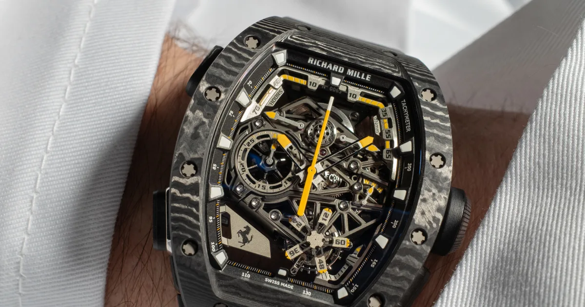 Đồng hồ Richard Mille RM 43-01 Ferrari Split-Seconds Tourbillon