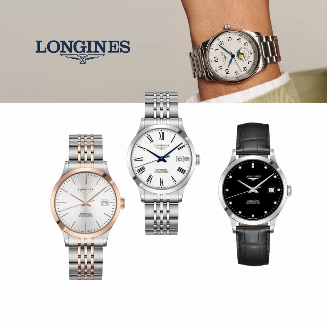 Longines mang hơi hướng cổ điển, quý phái. 