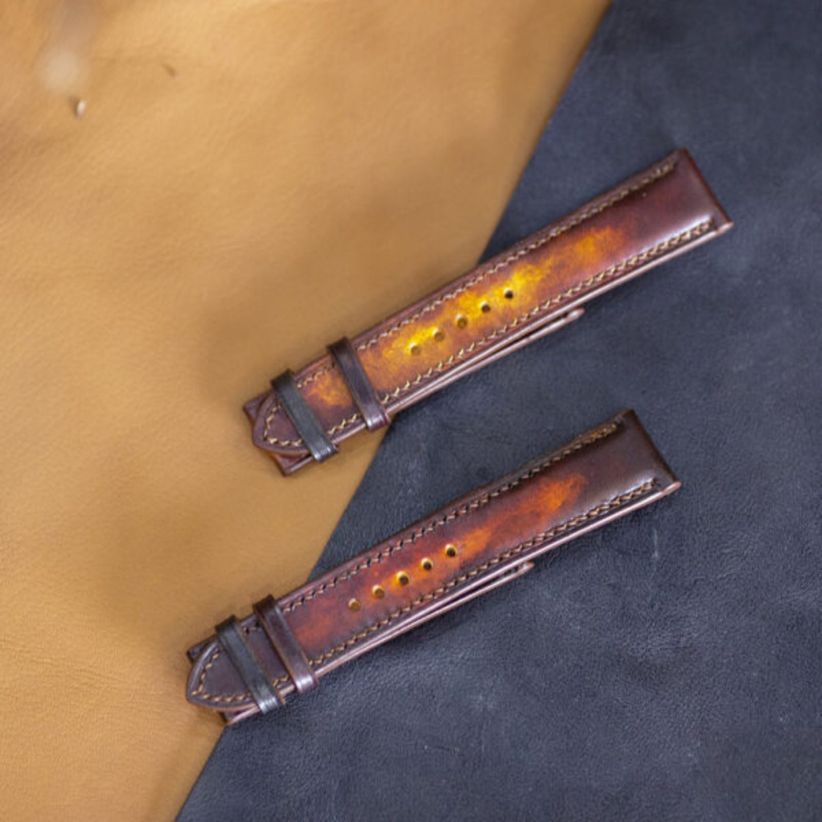 Dây da vintage - kiểu Ý (Italian Leather)