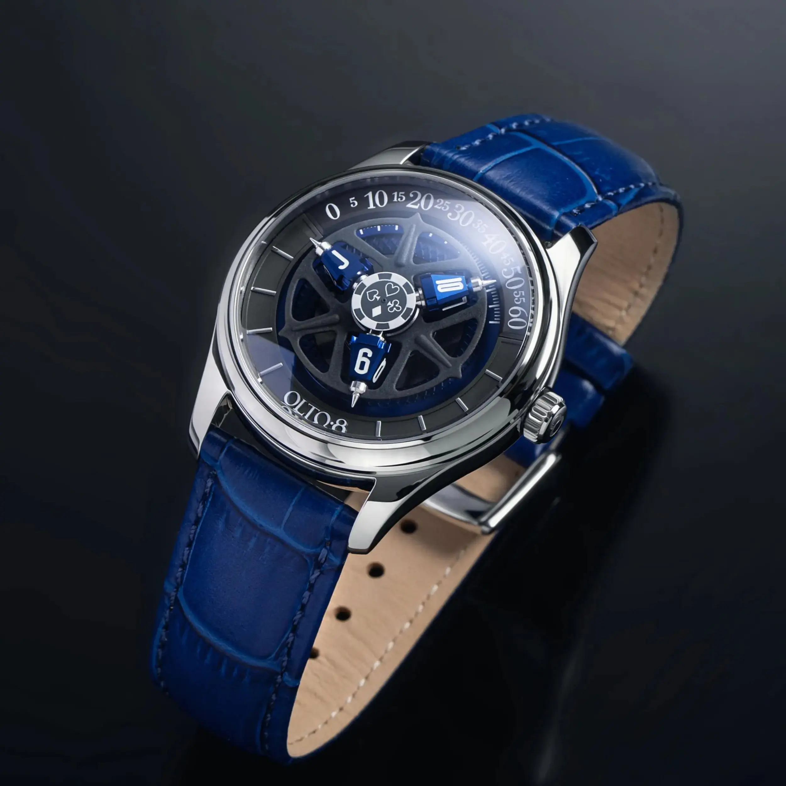 OLTO-8 KING 3D Satellite Hour Wheel Automatic