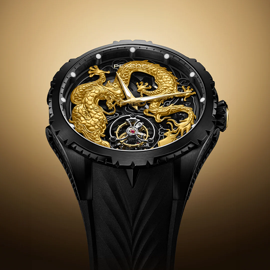 Tại sao Peacock Dragon Series trở thành biểu tượng quyền lực của dân chơi tourbillon châu Á?