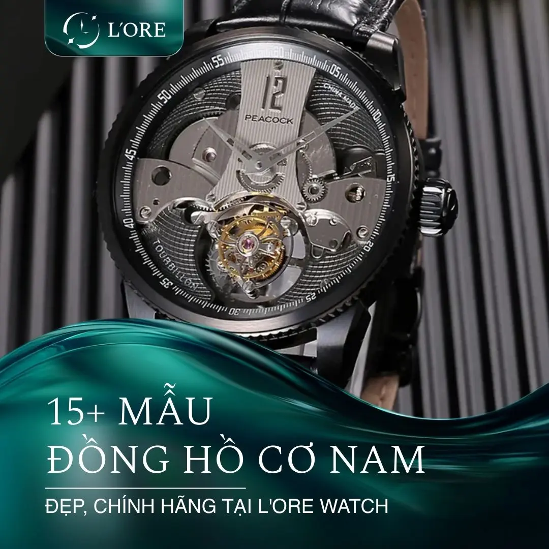 Top 15+ mẫu đồng hồ cơ nam đẹp tại L'ORE Watch 2026