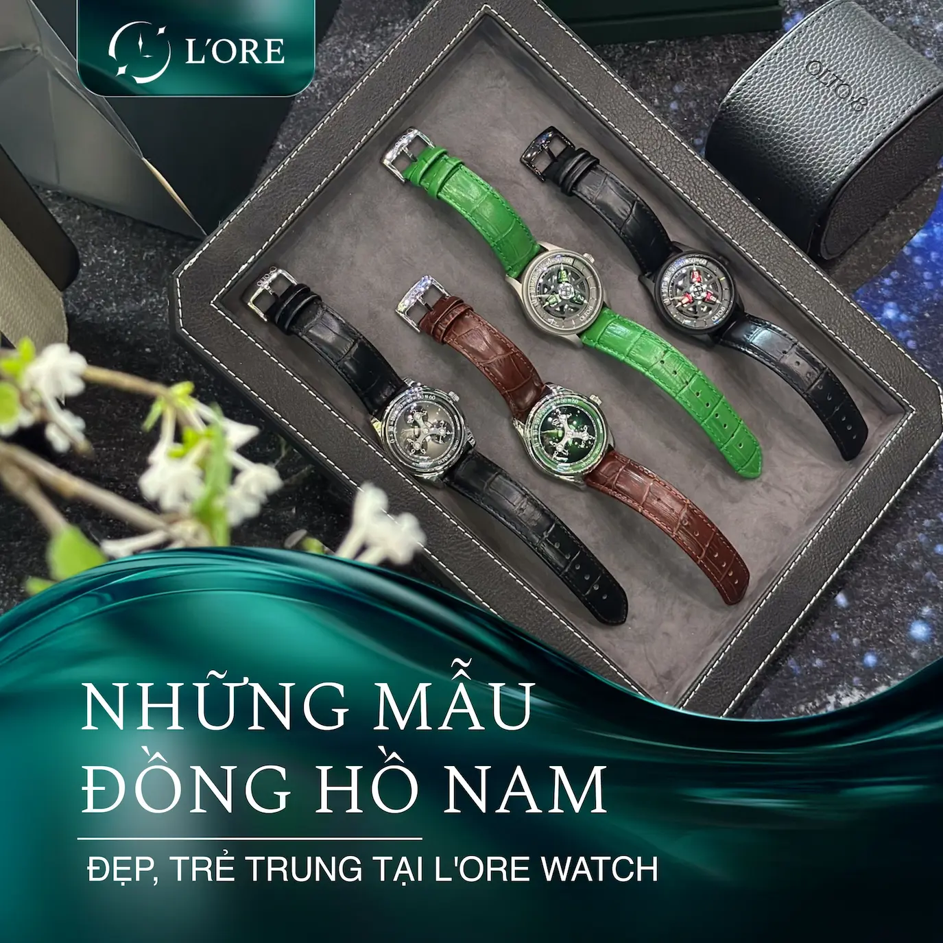 Top 10+ những mẫu đồng hồ nam đẹp, trẻ trung giá tốt 2026