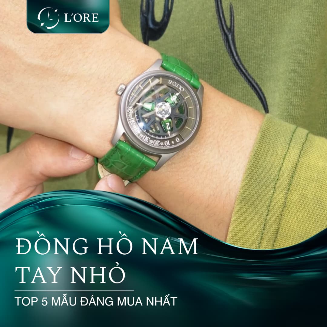 Top 5 mẫu đồng hồ nam tay nhỏ đáng mua nhất 2026 (kèm bí quyết chọn size hoàn hảo)