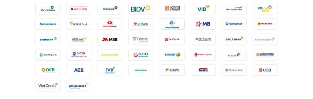 40+ Thẻ ATM/nội địa/tài khoản ngân hàng