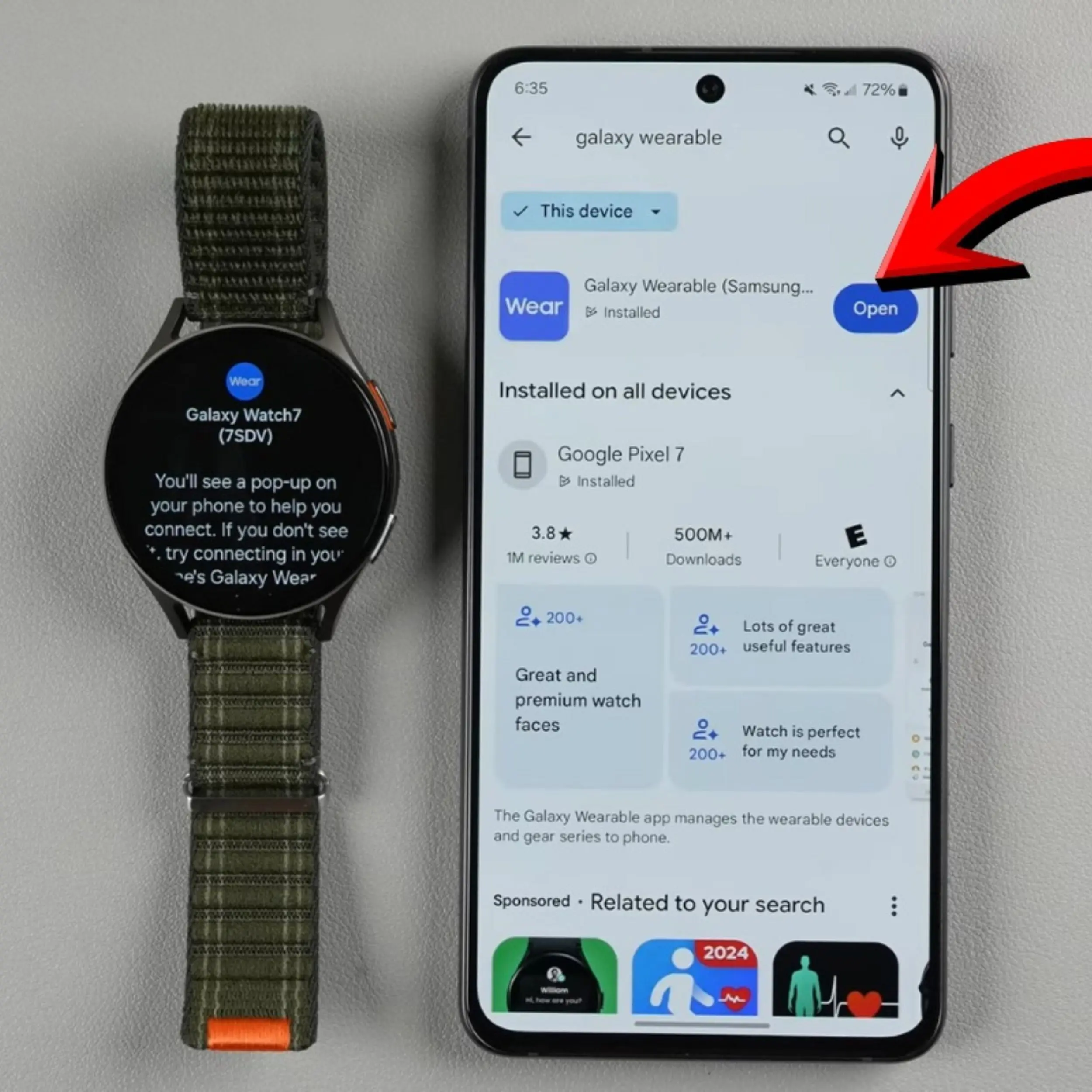 Cách cài đặt đồng hồ thông minh với điện thoại Android