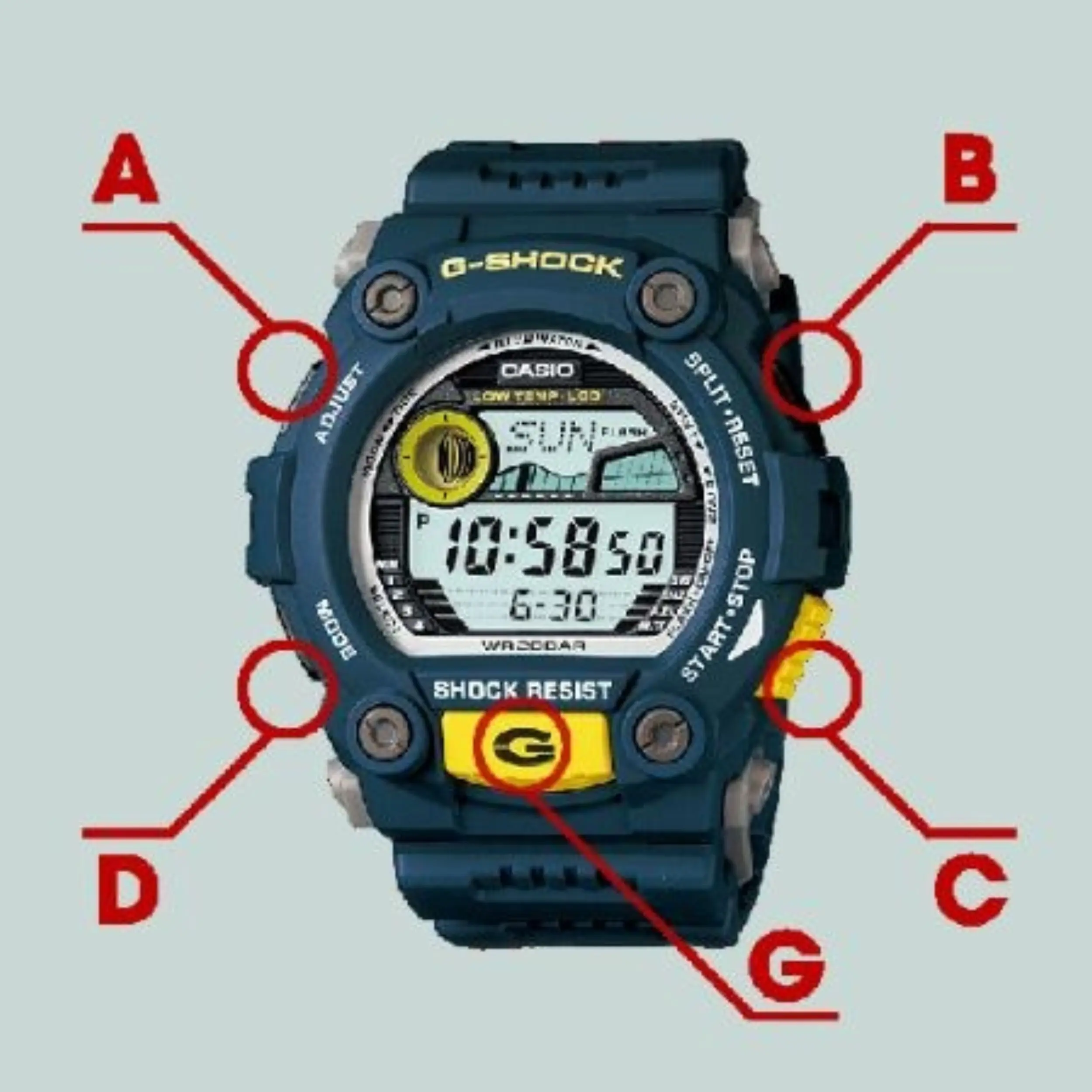 Cách chỉnh báo thức (Alarm) trên đồng hồ Casio điện tử