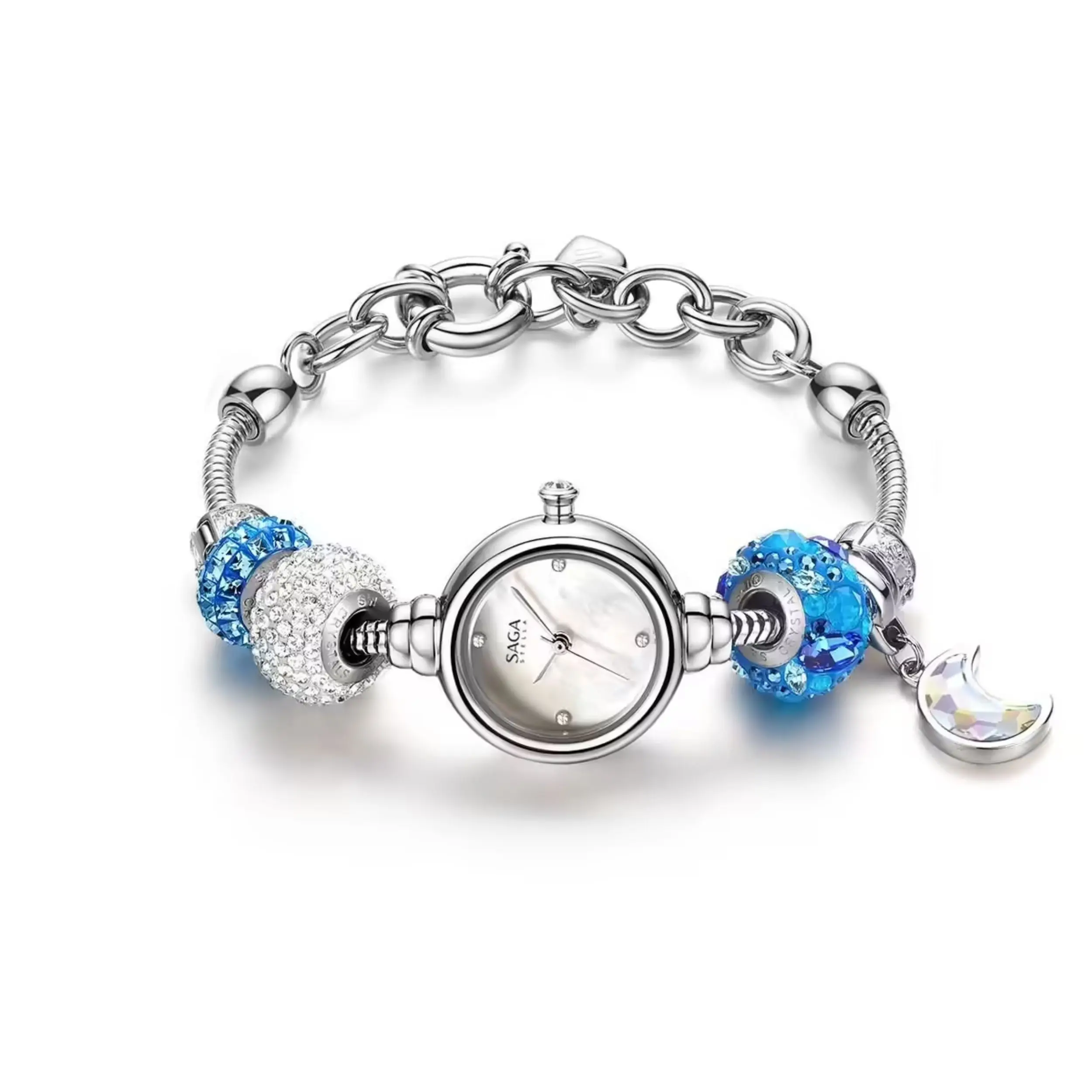 Charm cho đồng hồ thường được gắn ở dây hoặc khóa