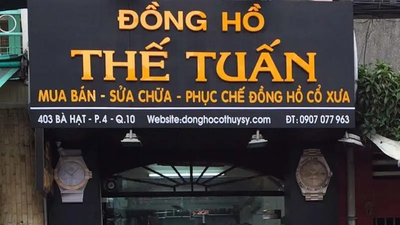 Địa chỉ sửa chữa đồng hồ lâu năm tại TP.HCM với dịch vụ đa dạng và linh kiện chính hãng