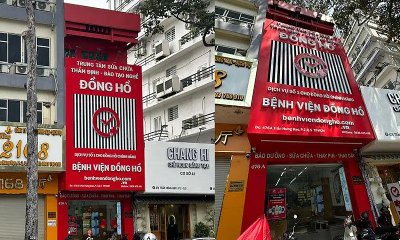 Địa chỉ sửa đồng hồ uy tín với quy trình minh bạch, cho phép khách hàng theo dõi trực tiếp quá trình sửa chữa