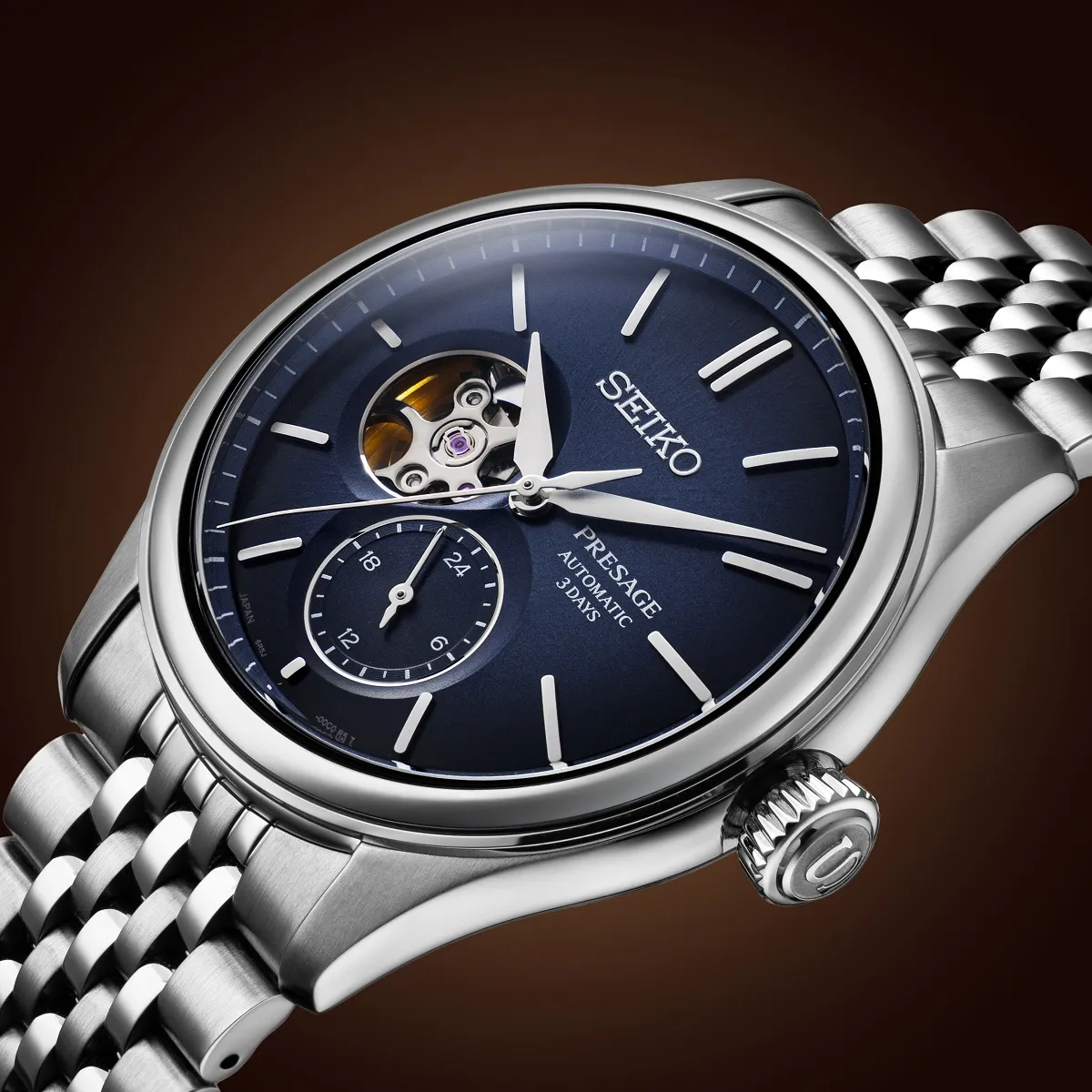 Đồng hồ cơ lộ máy Seiko Presage Open Heart