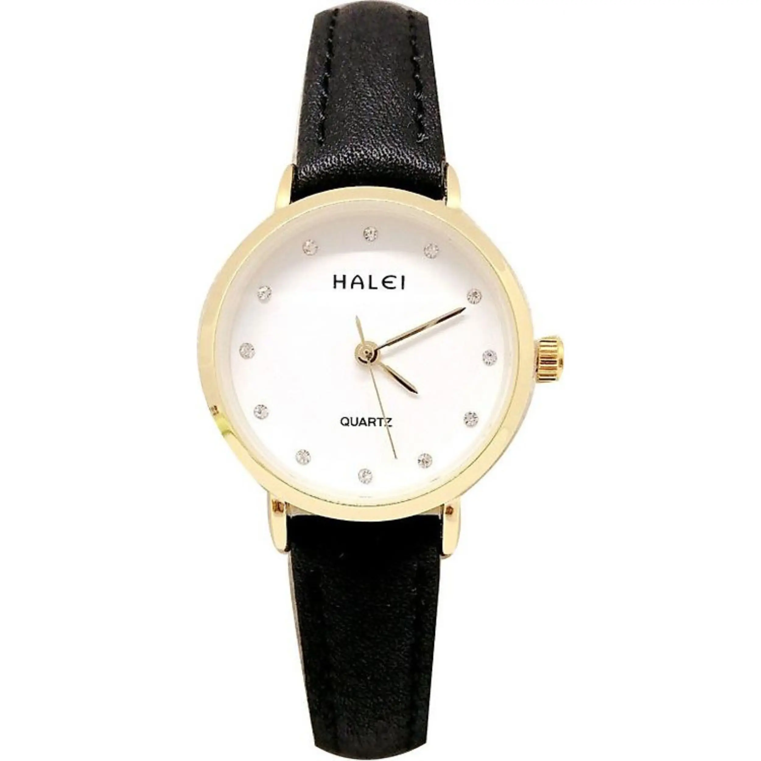 Đồng hồ Halei dây da thường hướng đến phong cách đơn giản