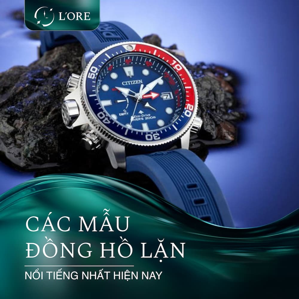 Đồng hồ lặn là gì? Khám phá đặc tính và các mẫu đồng hồ lặn nổi tiếng nhất hiện nay