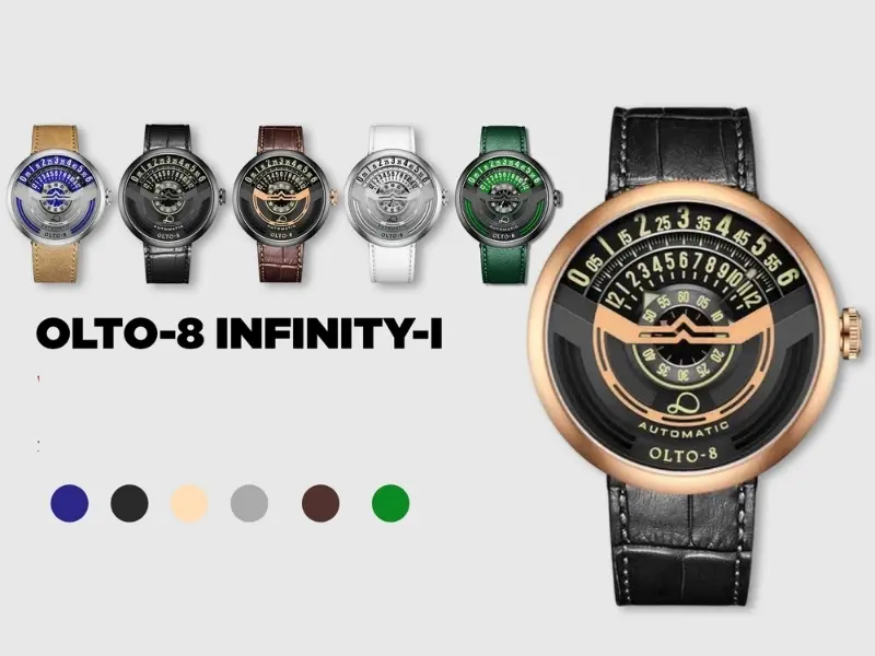 OLTO-8 INFINITY-I có màu sắc đa dạng