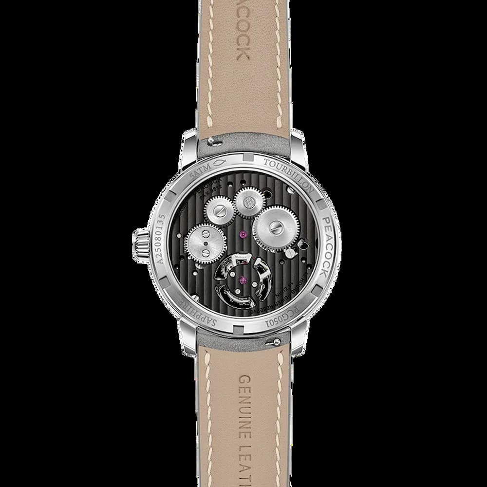 Peacock Witness Hand-Made Guilloché Tourbillon