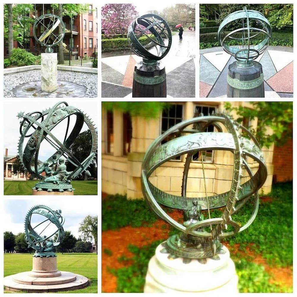 Sundial phù hợp trưng bày, học thuật và trang trí kiến trúc ngoài trời
