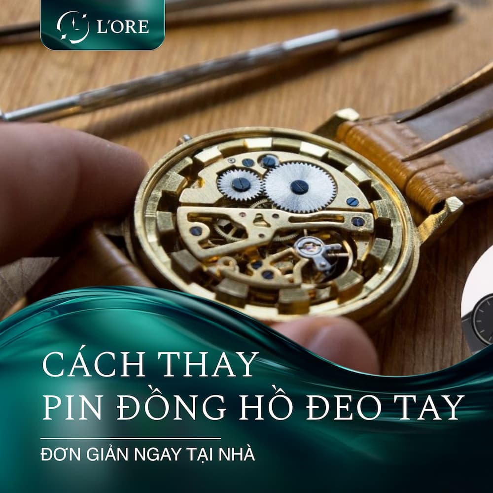 Cách thay pin đồng hồ đeo tay đơn giản ngay tại nhà