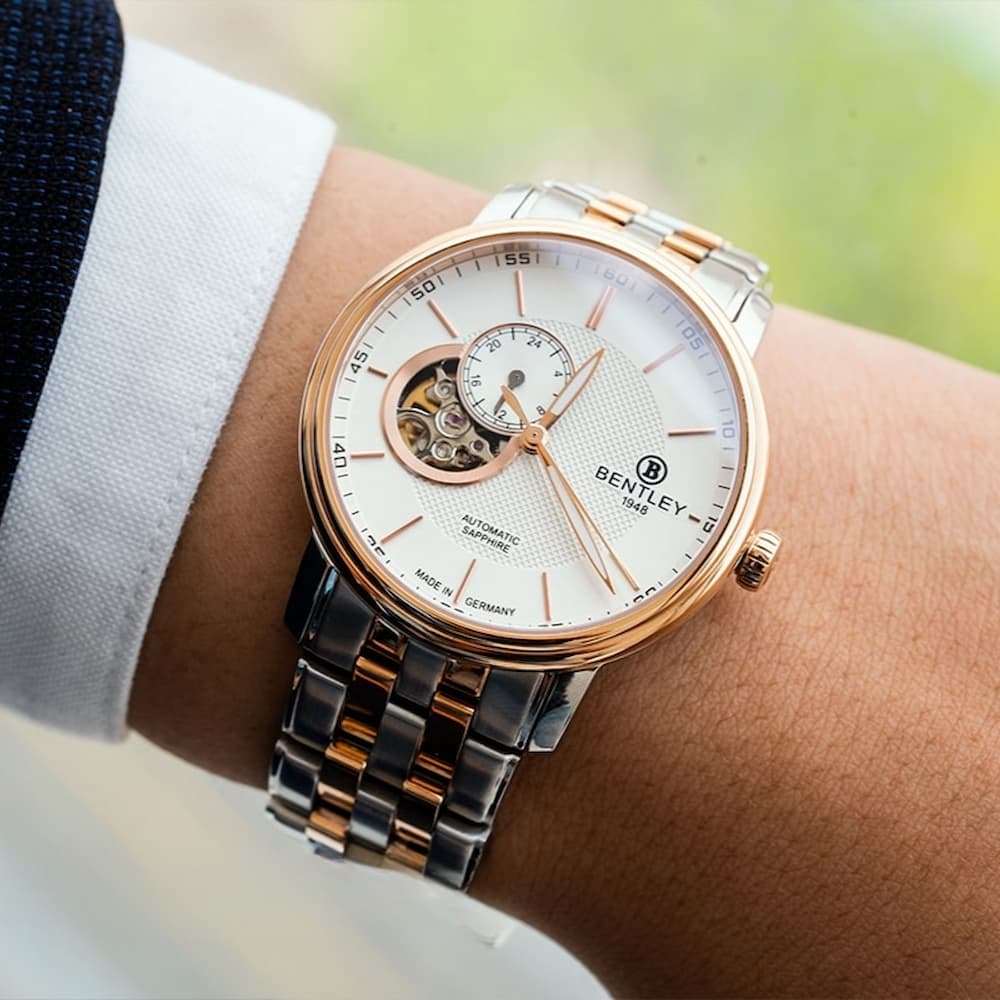 Đồng hồ Bentley BL1832-25MTWI-R-AMSR-T nam lộ cơ phong cách mạnh mẽ