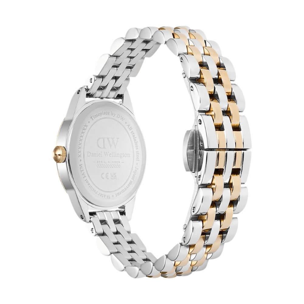 Vỏ thép 316L bóng mịn, chống ăn mòn cực tốt trên đồng hồ DW