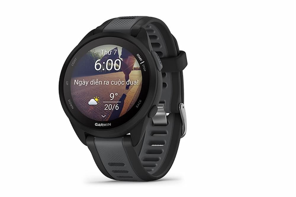 Garmin Forerunner 165 là người bạn đồng hành nhẹ tênh, mạnh mẽ trên mọi bước chạy