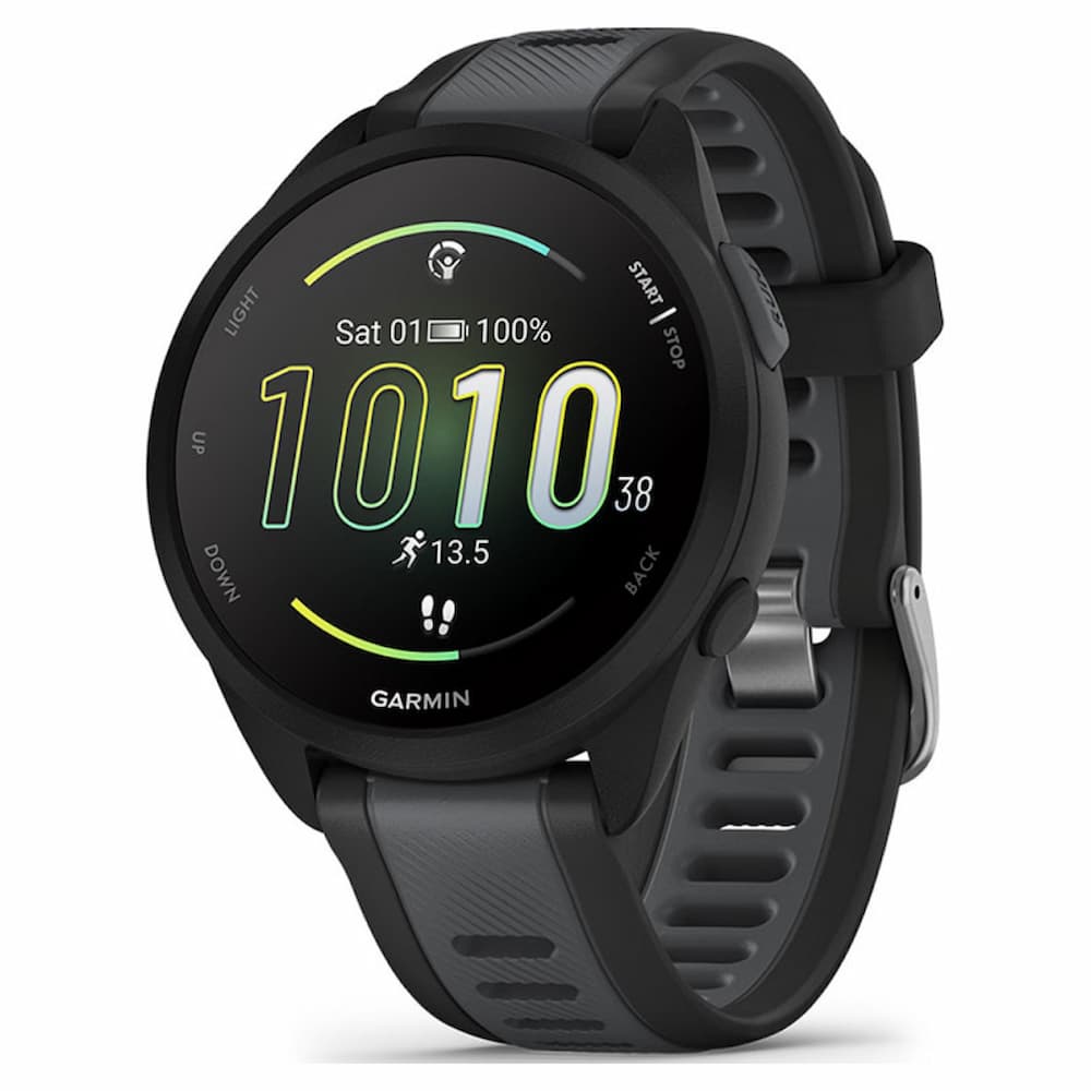Garmin Forerunner 165 Music là chiếc đồng hồ thể thao lưu trữ nhạc, giúp bạn chạy bộ không cần điện thoại