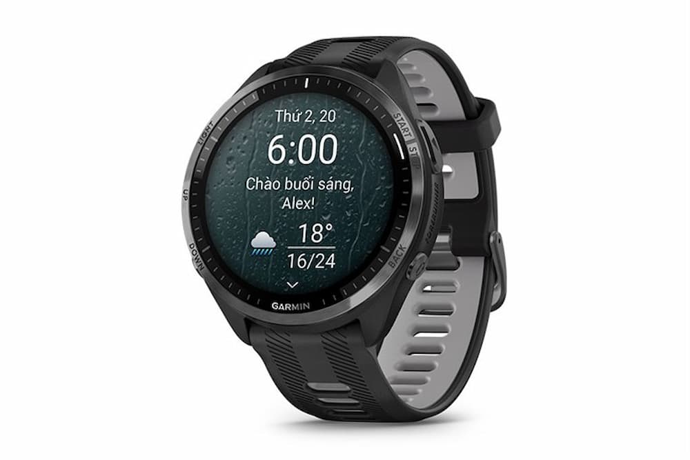 Garmin Forerunner 965 là thiết bị GPS cao cấp, tối ưu hiệu suất chạy bộ cho người dùng