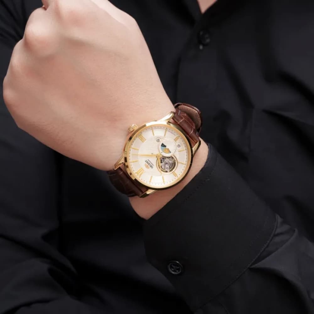 Orient Classic Sun and Moon RA-AS0010S30B
